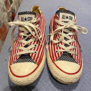 Chuck Taylor All Star Flag Low Top Sneakers Mens 7.5